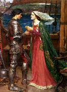 John William Waterhouse Tristram and Isolde (mk41) China oil painting reproduction